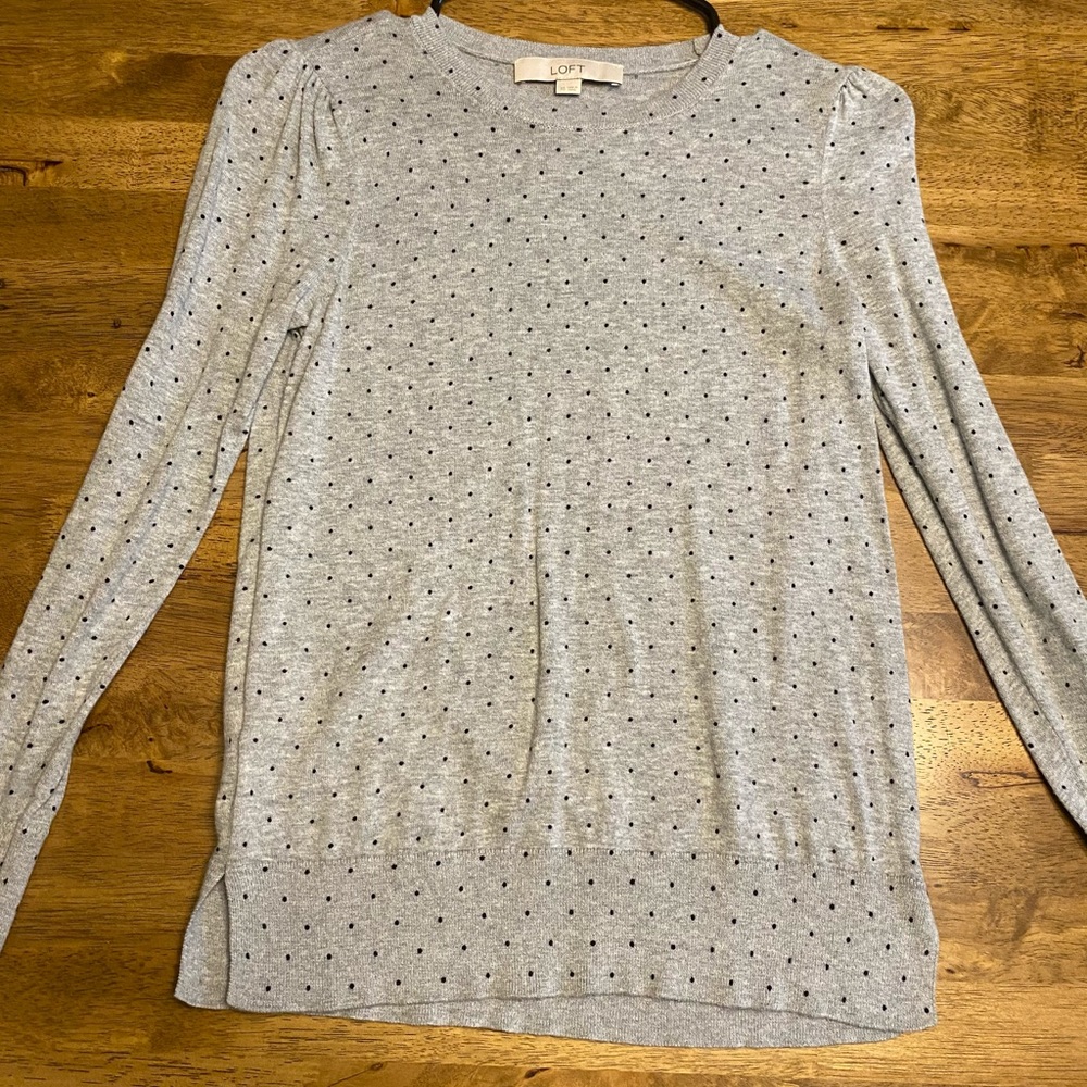Loft Polka dot sweater